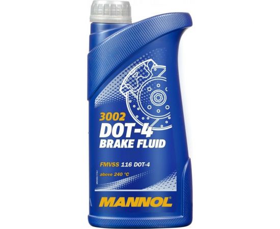 Тормозная жидкость MANNOL DOT-4 1 л 8941 – изображение 3