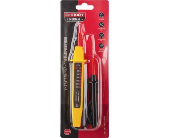 Индикатор ОНЛАЙТ omt-ink01-380v, контактный, 380 В, УНН-1Д 90082 – изображение 3