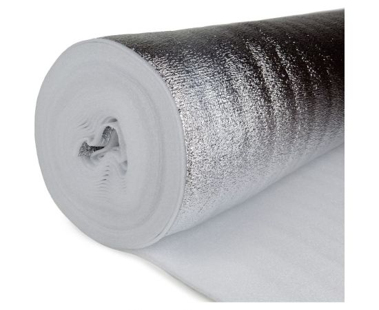 Вспененный полиэтилен (подложка) с лавсаном НПС Развитие НПЭ-ЛП 3 мм, 30 кв. м 4620018381746 – изображение 4