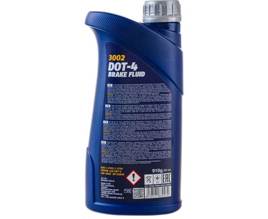 Тормозная жидкость MANNOL DOT-4 1 л 8941 – изображение 5