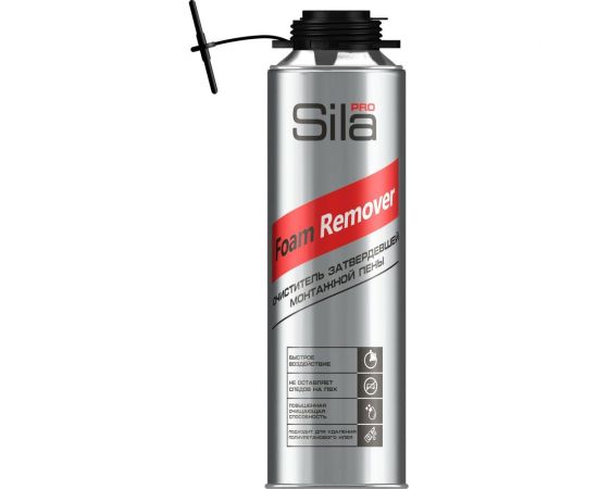 Очиститель затвердевшей монтажной пены Sila Pro foam remover 500 мл CLSLREM500 