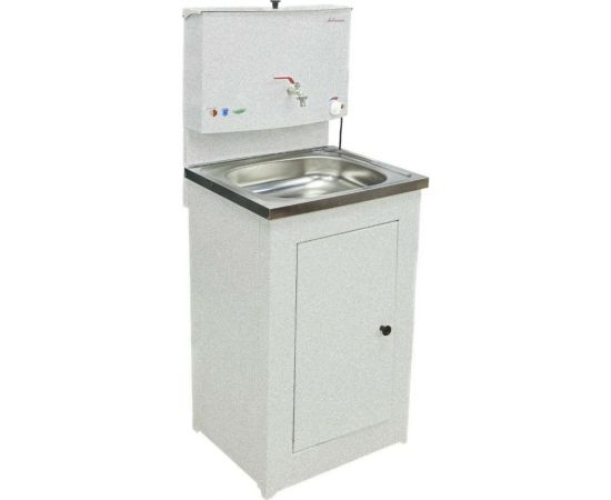 Рукомойник АКВАТЕКС металл, 500x450, белое золото, ЭВН-20л +мойка нержавейка, в коробе 526803 