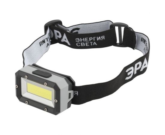 Налобный светодиодный фонарь ЭРА GB-708 Шторм, на батарейках, 3 режима, 5 Вт, СОВ, 3хААА Б0052750 