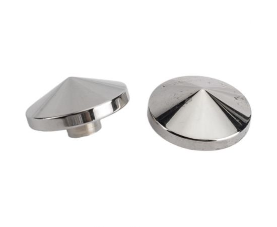 Сквозное крепление для зеркал ЕВРОПАРТНЕР d22, конус, никель, 2 шт. 16 0126 1 