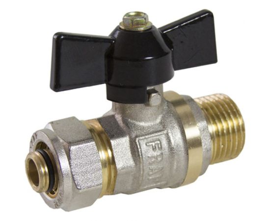 Шаровой кран Frap для металлопластиковой трубы 1/2х16 нар/ц 531333 