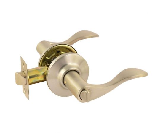 Ручка-защелка НОРА-М NEW мат.никель ЗВ1-03 фикс. 15630 