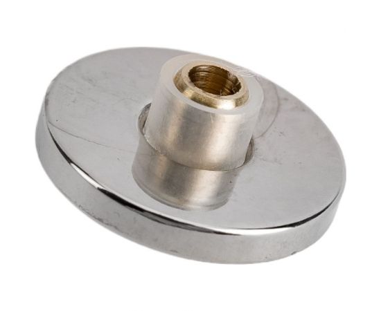 Сквозное крепление для зеркал ЕВРОПАРТНЕР d22, конус, никель, 2 шт. 16 0126 1 – изображение 2