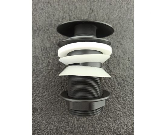 Донный клапан для ванны и душевой кабины OUTE из латуни, с матовым покрытием TP72H-1 – изображение 2