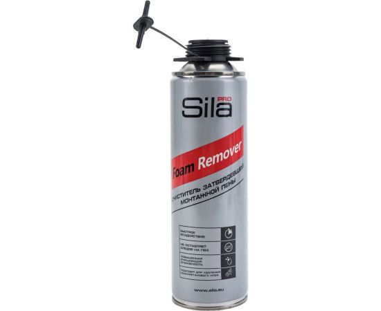 Очиститель затвердевшей монтажной пены Sila Pro foam remover 500 мл CLSLREM500 – изображение 2