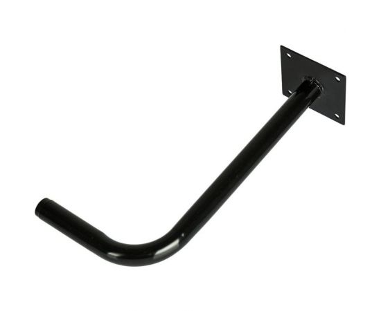 Кронштейн для антенны Дельта КГ-02.01 (вылет 295мм с квадратной площадкой крепления, черный, гнутый) 26586 – изображение 2
