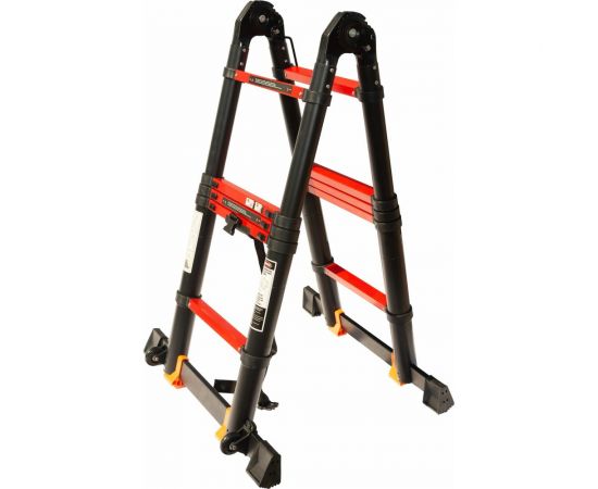 Телескопическая лестница-стремянка WORKY BLACK 1.6м/3.2м, 5 ступеней ARD151377 – изображение 3