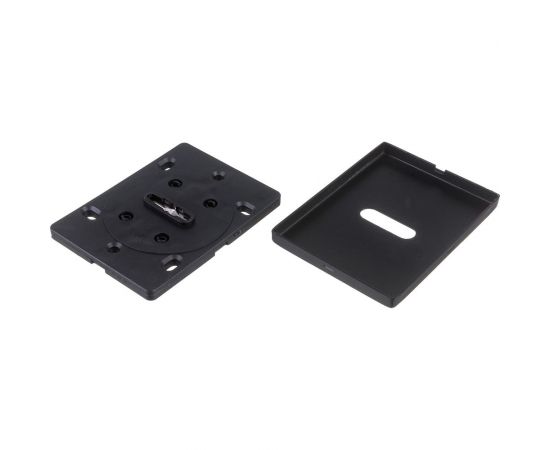 Декоративная накладка Fuaro ESC 486-S-auto RL с авт. шторками на сувальдный замок, черный BL-24, 1 шт. 42777 – изображение 3