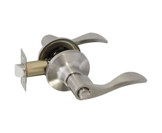 Ручка-защелка НОРА-М NEW мат.никель ЗВ1-03 фикс. 15630 – изображение 3