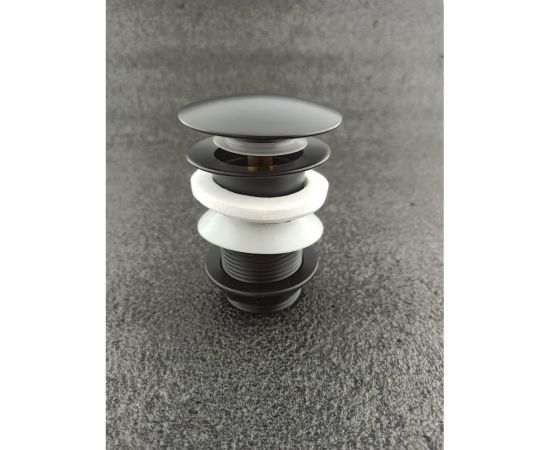 Донный клапан для ванны и душевой кабины OUTE из латуни, с матовым покрытием TP72H-1 – изображение 3