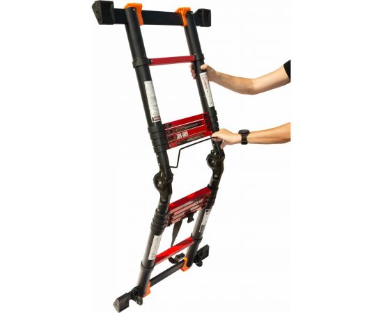 Телескопическая лестница-стремянка WORKY BLACK 1.6м/3.2м, 5 ступеней ARD151377 – изображение 4