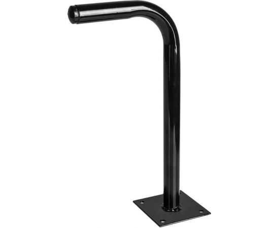 Кронштейн для антенны Дельта КГ-02.01 (вылет 295мм с квадратной площадкой крепления, черный, гнутый) 26586 – изображение 4