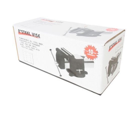 Слесарные поворотные тиски с захватом 8 дюймов JTC 3124 – изображение 4