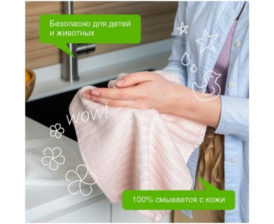 Жидкое мыло Synergetic Полевые цветы, дозатор, 500 мл 4623722258441 105056 – изображение 4