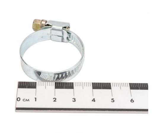 Хомут HELFER W1, 20-32 мм, оцинкованная сталь, уп. 100 шт. HF004039 – изображение 4