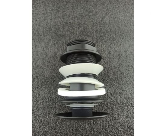 Донный клапан для ванны и душевой кабины OUTE из латуни, с матовым покрытием TP72H-1 – изображение 5