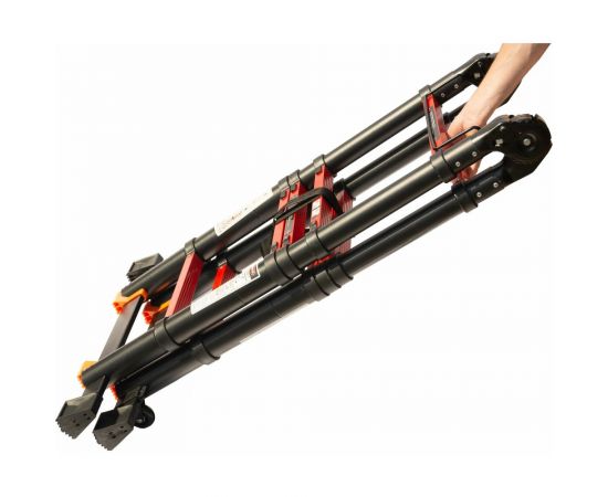 Телескопическая лестница-стремянка WORKY BLACK 1.6м/3.2м, 5 ступеней ARD151377 – изображение 6