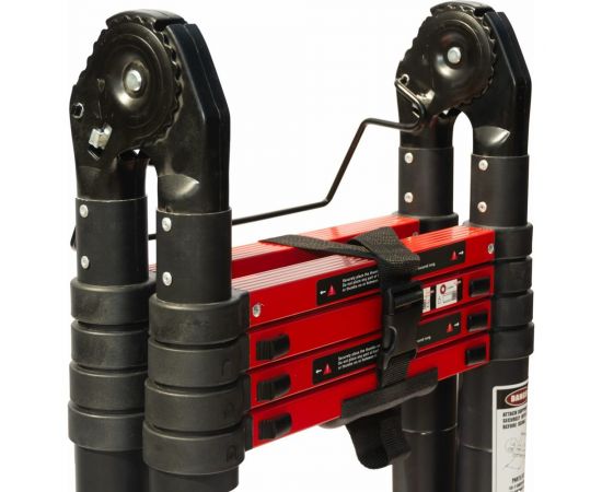 Телескопическая лестница-стремянка WORKY BLACK 1.6м/3.2м, 5 ступеней ARD151377 – изображение 7