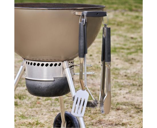 Набор: щипцы, щетка и лопатка для барбекю и гриля СОКОЛ Комфорт 62-0048 – изображение 9