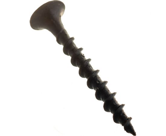 Саморез по дереву для ГКЛ Метизный двор 3,5x32, крупная резьба, оксидированный, 500 шт. 4607159062468 