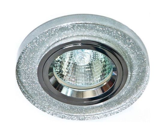 Потолочный светильник FERON MR16 G5.3 мерцающее серебро, серебро, 8060-2 19708 