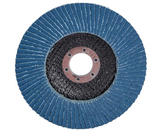 Круг лепестковый торцевой циркониевый 125 мм, р100 vertextools 13125-100 – изображение 2