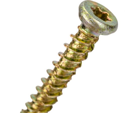 Шуруп по бетону Стройбат 7,5x132 желтый цинк 20 шт. 198470 – изображение 2