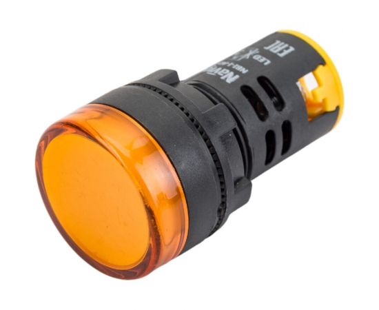 Индикаторная лампа Navigator NBI-I-AD22-24-Y желтая, d22мм, 24В AC/DC 82806 – изображение 3