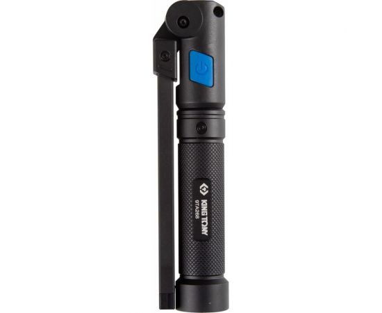 Светодиодный шарнирный фонарь KING TONY магнит, 1+1 элементов, Li-Ion, 3,7 В 9TA268A – изображение 3