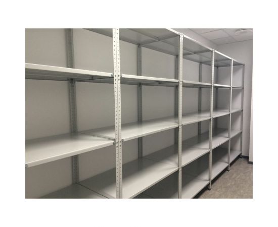 Металлический универсальный стеллаж IRONMEBEL optimus standart, h-2000, 4 полки, 1000x600 мм M-СУС2000x1000x600 – изображение 3