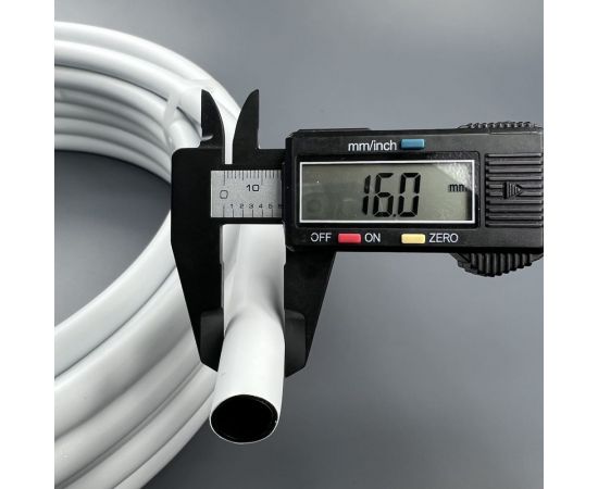 Магистральная трубка Профитт ПНД, 16 мм, 15 м, черно-белая 2228937 – изображение 3