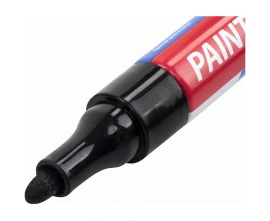 Лаковый маркер-краска BRAUBERG EXTRA paint marker 4 мм, черный, улучшенная нитро-основа, 151979 – изображение 4