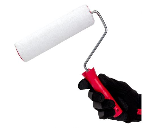 Велюровый бесшовный белый валик Петрович 200мм, ворс 4-5мм П118-200 4100002835 – изображение 4