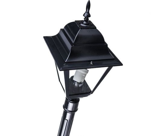 Садово-парковый светильник, столб 100W E27 230V, черный Feron 4210 11034 – изображение 5