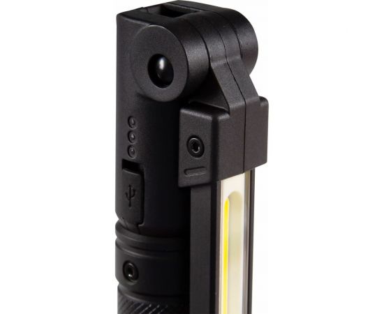 Светодиодный шарнирный фонарь KING TONY магнит, 1+1 элементов, Li-Ion, 3,7 В 9TA268A – изображение 6