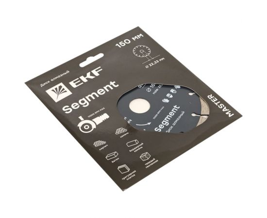 Диск алмазный Segment Master (150x22.23 мм) EKF dd-150s – изображение 6