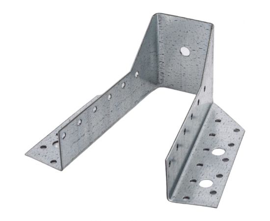 Раскрытая опора бруса Невский Крепеж оцинк., 140x76x50x2 мм 917054 