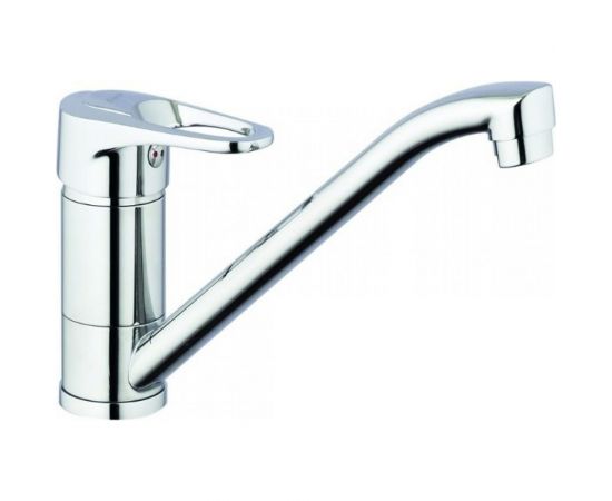 Смеситель для кухни G-lauf с плоским поворотным изливом, хром 4P4-A043 