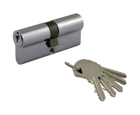 Цилиндровый механизм НОРА-М ЛУ-70 35-35 хром Х 5324 