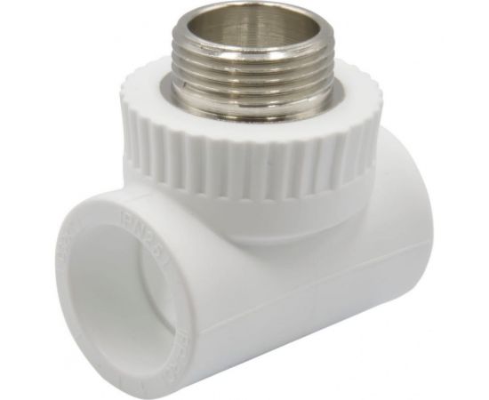 Комбинированный тройник VRT наружная, 32х1х32 EVER plast, белый, Россия 538254 