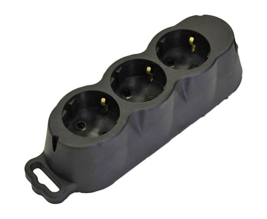 Переносная разборная розетка SVET РА16-001 УХЛ3, каучук, SV0302-0001 