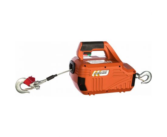 Электрическая переносная лебедка TOR SQ-02 450 кг 4,6 м 220 В с пультом 1140456 