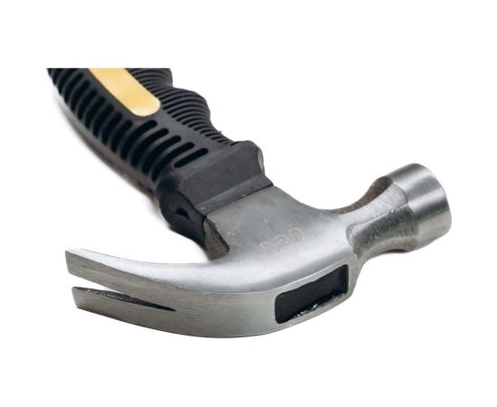 Молоток-гвоздодер DELI DL441008 укороченный, 250 г, 160 мм, эргономичная прорезиненная рукоять 114785 – изображение 15