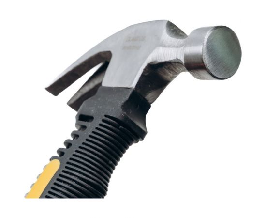 Молоток-гвоздодер DELI DL441008 укороченный, 250 г, 160 мм, эргономичная прорезиненная рукоять 114785 – изображение 18