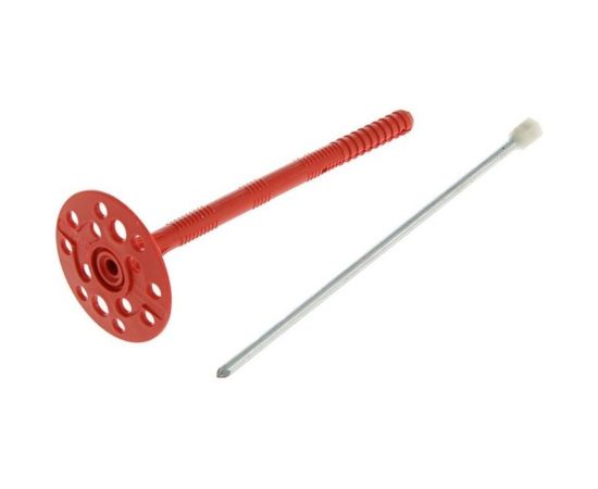 Дюбель для теплоизоляции с термоголовкой Tech-Krep 10х180 50 шт - коробка 138611 – изображение 2