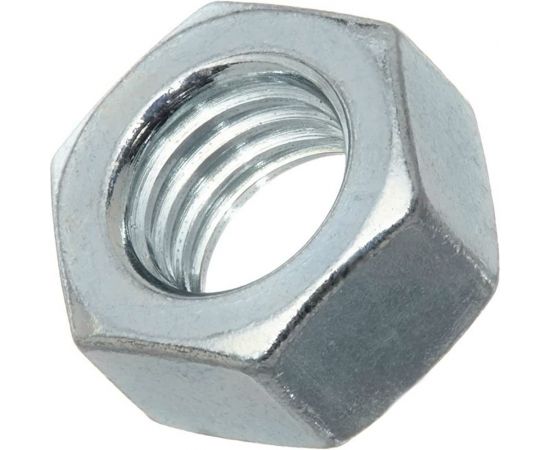 Гайка МЕТАЛЛСЕРВИС M5, DIN 934, оцинк., 100 шт. 1238965 – изображение 2